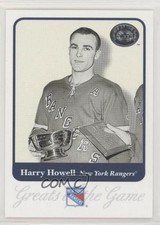 2001-02 Fleer Greats of the Game Harry Howell #58 HOF c7w