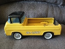 NY LINT TOYS FORD PICK UP VINTAGE PRESSED STEEL TRUCK RARE COLLECTIBLE METAL TOY