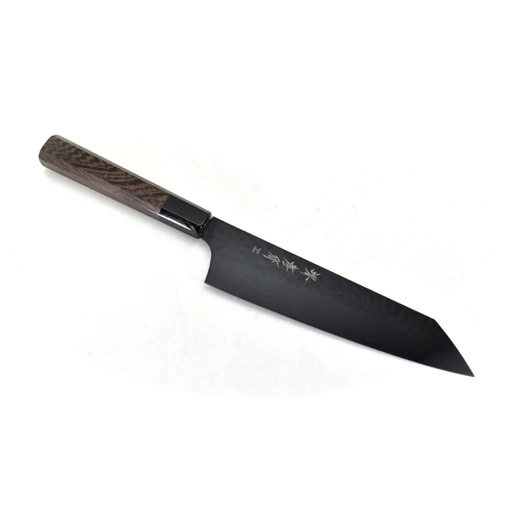 Sakai Takayuki/KUROKAGE VG-10 Hammered Kengata Gyuto 190 mm Black Wenge Handle
Opens in a new window