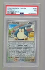 2024 POKEMON TWM EN-TWILIGHT MASQUERADE REVERSE HOLO #136 SNORLAX PSA 7