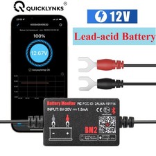 Car Battery Monitor Bluetooth 12V Battery Tester Automotive for iPhone Android