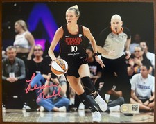 Lexie Hull Signed Photo Stranger Things Indiana Fever Pink Auto SWAU COA