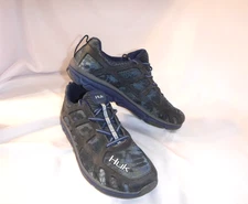Huk Attack Performance Fishing Lace Up Shoes Blue Camo Men’s Size 11.5 / 45.5