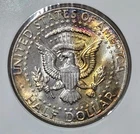 [Lot Of 2] 1964-D 1966 50C Kennedy Half Dollar's TONED