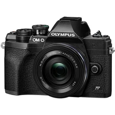 Reconditioned Olympus OM-D E-M10 Mark IV Mirrorless Camera with 14-42mm EZ Lens