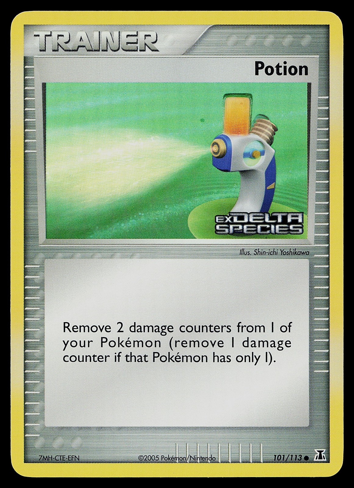 Pokemon Card - Potion Delta Species 101/113 Reverse Holo Stamped