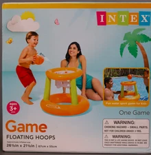 Intex 58504EP Floating Hoops Basketball Game Multi-Color