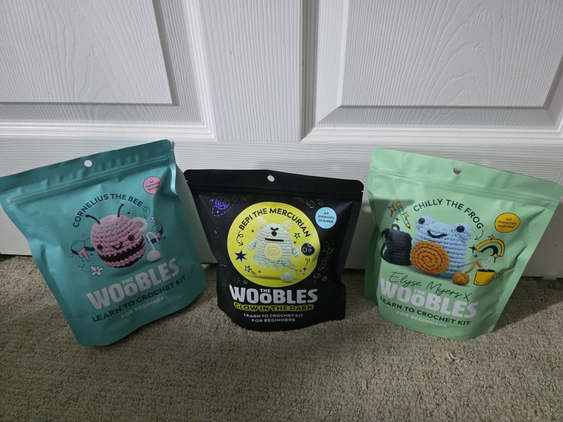 Woobles 1st Edition Bundle:Cornelius The Bee, Bepi The Mercurian Chilly The Frog