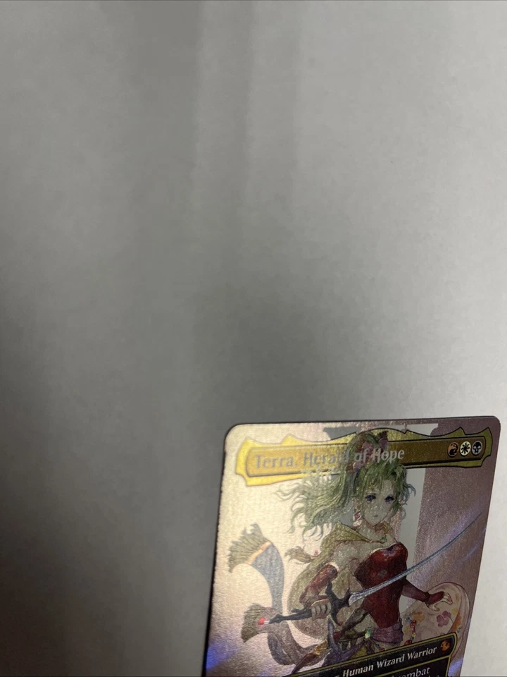 Terra Herald Of Hope Borderless Surge Foil Card #0212 MTG - Image 4 of 4
