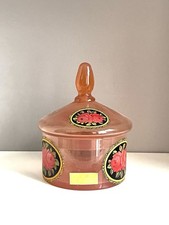 ➰ Contenitore in Vetro Opalino di Murano