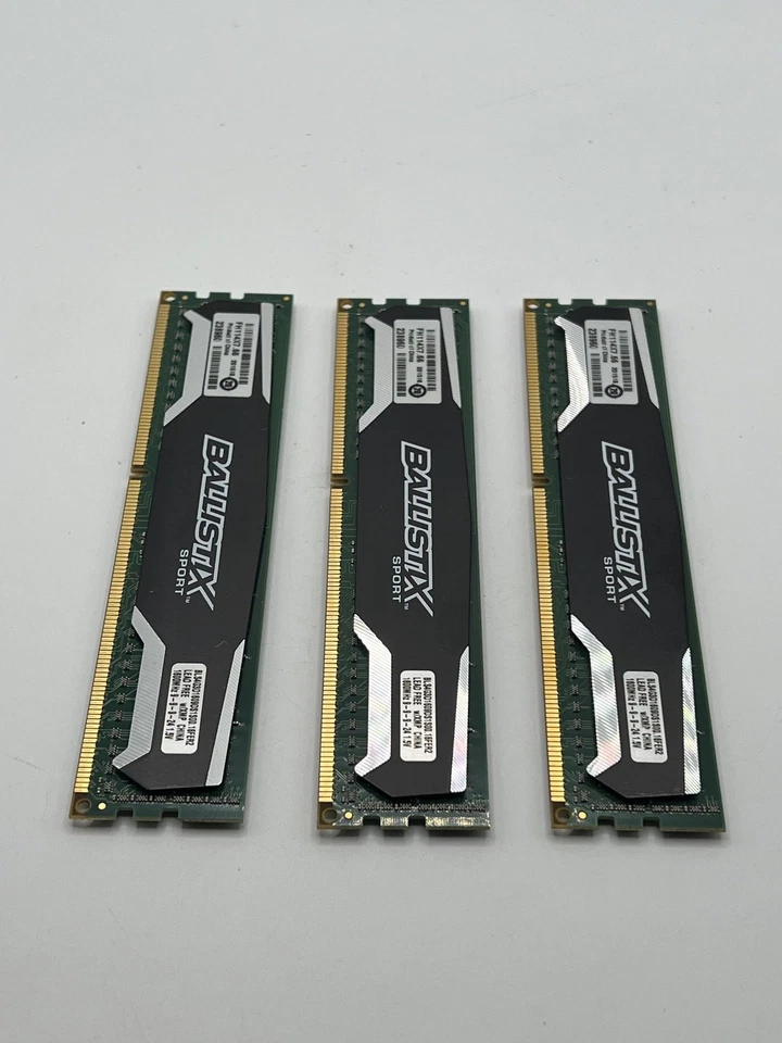 Crucial Ballistix Sport 4GB DDR3 Memory 1600MHz CL9 BLS4G3D1609DS1S00.16FER2 (3) - Image 4 of 4