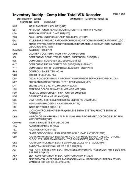 Starter Motor Fits 97-05 CENTURY 2612768 - Image 2 of 4