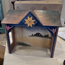 Jim Shore 2003 Heartwood Creek Nativity Woode...