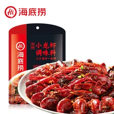 Chinese food snacks 海底捞小龙虾调味料麻辣200g Haidilao hotpot free shipping