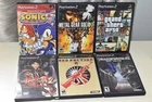 PS2 Games Lot Sonic Plus Metal Gear Solid Grand Theft Auto Red Faction 2