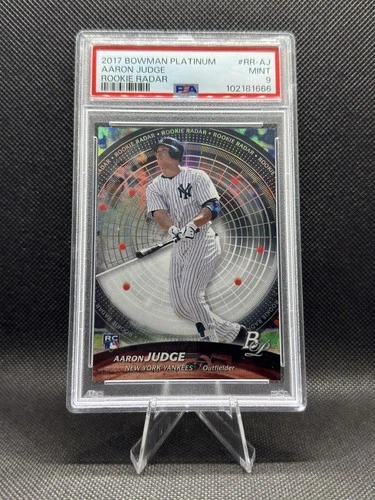2017 Bowman Platinum - Rookie Radar Aaron Judge #RR-AJ (RC) PSA 9