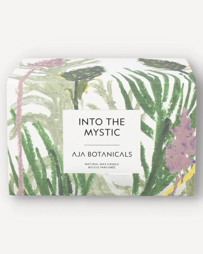 AJA BOTANICALS Into The Mystic Three Wick Candle - White - Image 3 of 4