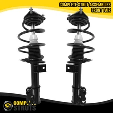 Front Pair Complete Strut & Coil Spring Assemblies for 2011-2015 Kia Optima