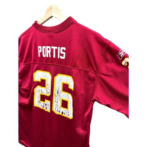 2000's Reebok Washington Redskins Clinton Portis Youth NFL Jersey Sz XL Football - Picture 8 of 8