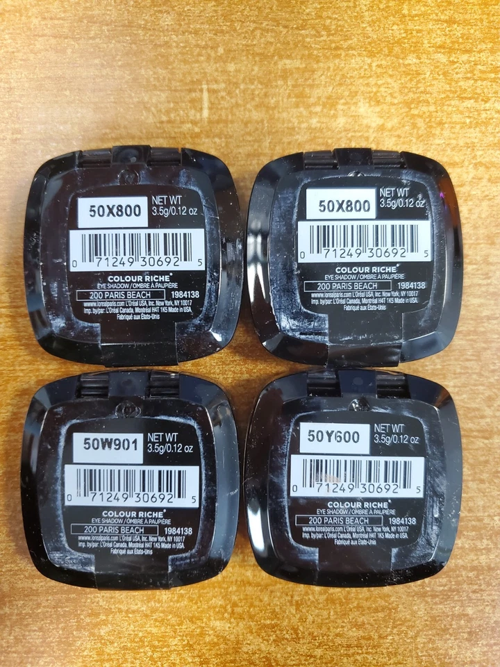 4 Pk: L'Oreal Colour Riche Monos Eyeshadow *#200 Paris Beach* (6925-R2P1) - Image 2 of 2