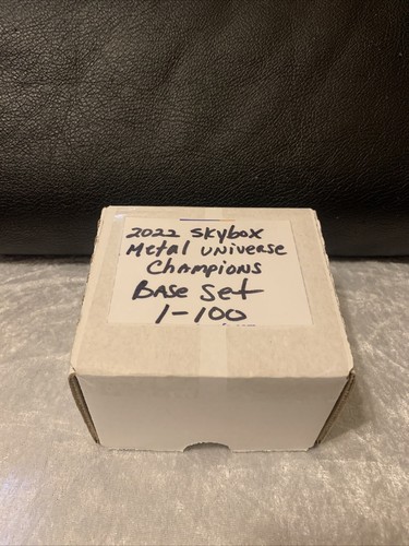 2022 UD SKYBOX METAL UNIVERSE CHAMPIONS COMPLETE BASE SET (1-100) JORDAN STROUD - Picture 8 of 8
