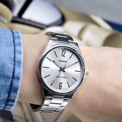 Casio MTP-V005D-7B Mens Metal Casual Wrist Watch | eBay