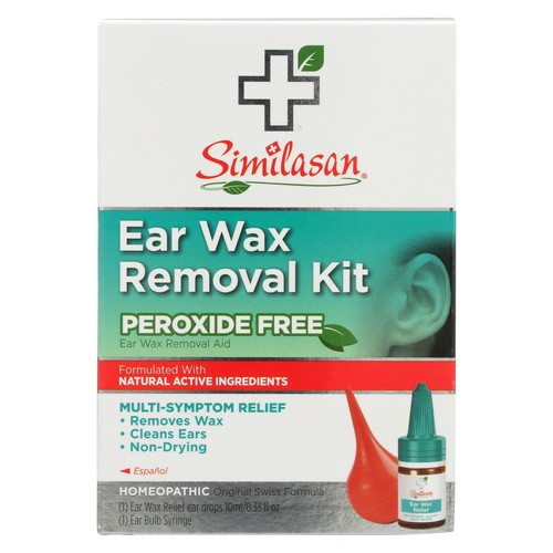 Similasan Ear Wax Relief Ear Drops and Ear Wax Removal Kit 1 Kit