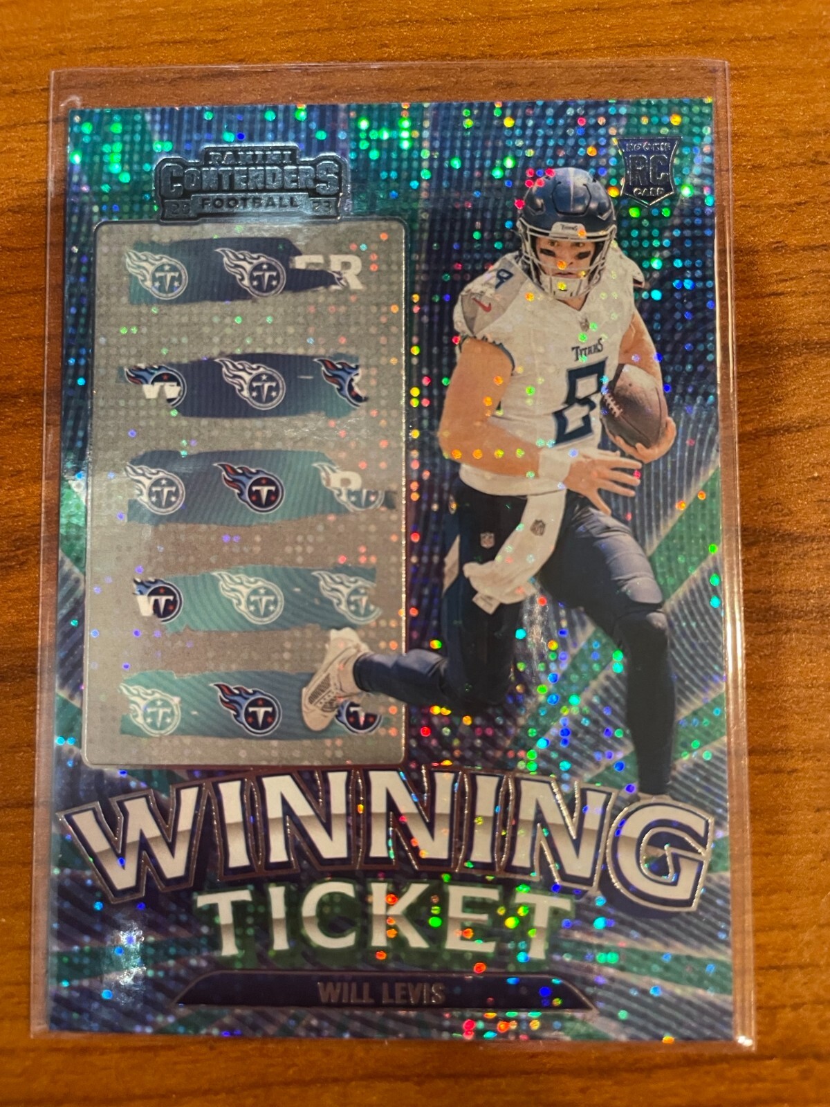 WILL LEVIS 2023 CONTENDERS WINNING TICKET ROOKIE TITANS #20 RC