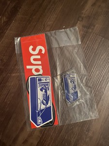 supreme phone booth sticker