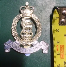British Army Adjutant General's Corps Cap Badge, Metal, London Badge & Button Co