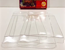 25 JAPANESE GAME BOY ADVANCE Box Protectors    Clear Cases Sleeves Boxes JGBA