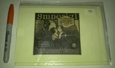 1921 MIDSUMMER MADNESS Movie Print Ad / Note Card FN 6.0 William DeMilles