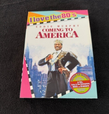 BRAND NEW DVD ''COMING TO AMERICA'', WITH BONUS CD INSIDE - EDDIE MURPHY & ARSENIO