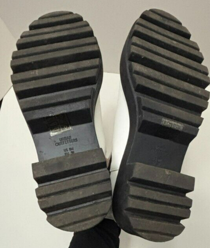 Urban Outfitters UO Gruesas Chelsea Botines Negro Blanco Cremallera Para Mujer’s 8 - Imagen 12 de 12