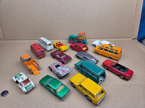 Siku V Super Serie Konvolut Pkw 16x Bastell Gebraucht alt vintage autos Metall - Bild 3 von 11