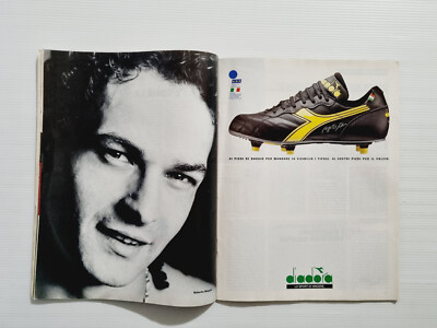 Guerin Sportivo 37-1991 - Van Basten, Maradona, Albertini, Baggio - Publicités