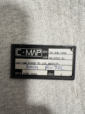 C-MAP NA-B702 C-Card Marine Electronic Card San Diego to Los Angeles California