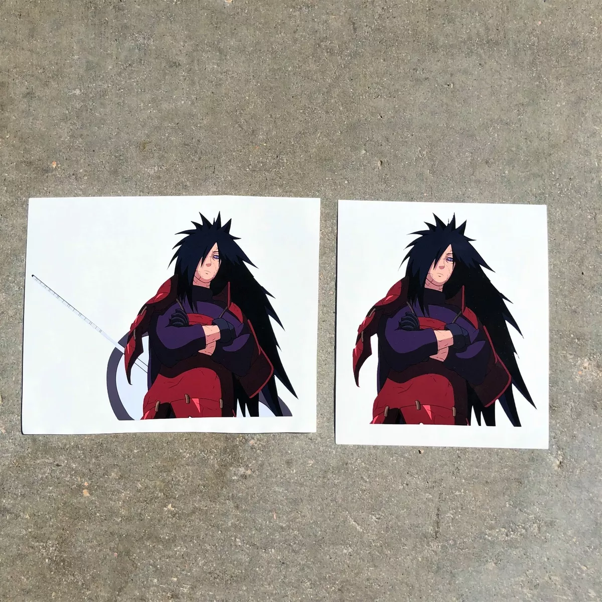 Shisui Uchiha Itachi Uchiha Sasuke Madara Sharingan Mangekyo Peeker Anime  Decal