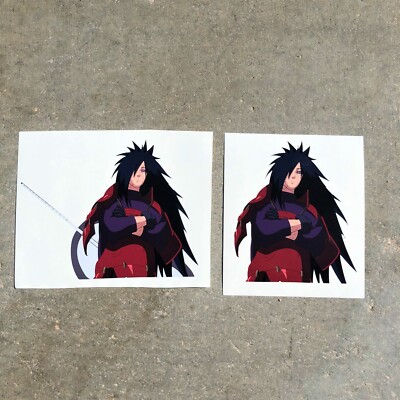 Madara Uchiha Itachi Uchiha Sasuke Shisui Sharingan Mangekyo Peeker Anime Decal