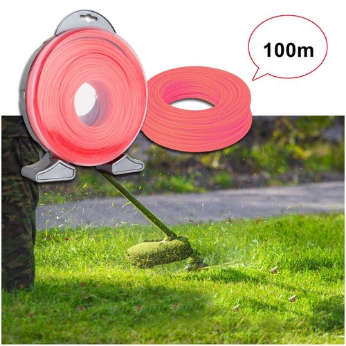 100M Mähfaden 2,4mm Rund für Stihl Motorsense Trimmerfaden Freischneider mit Box - Bild 2 von 14