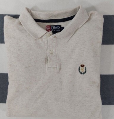 Chaps Ralph Lauren Mens Large Polo Crown Logo | eBay