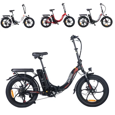 FAFREES F20 Fatbike E-Bike Klapprad 20 Zoll mit 36V 16AH Mountainbike Shimano 7S