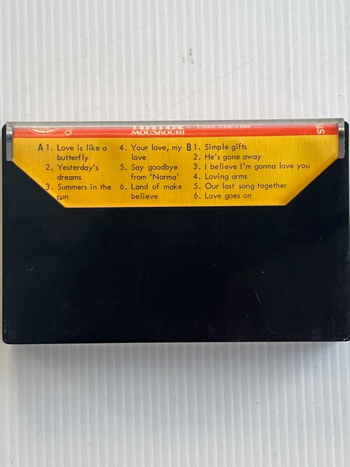 Nana Mouskouri Love Goes On Cassette Tape Rare - Image 2 of 4