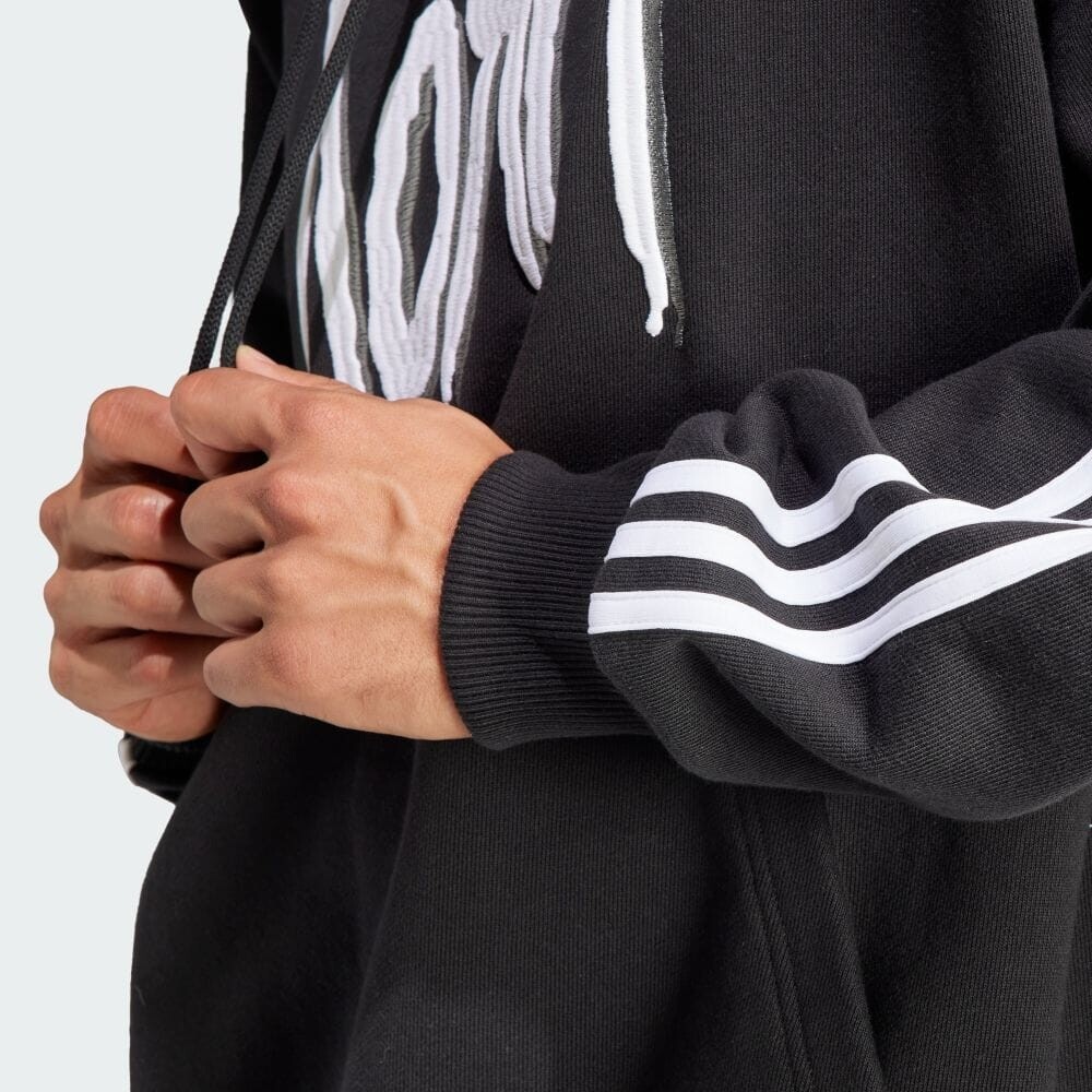 adidas Originals x Korn Parker Hoodie Black IN9102 Size XL Brand