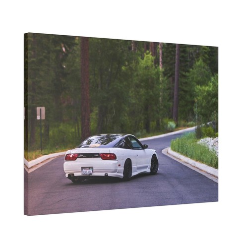 Nissan 240sx S13 Type X High Resolution Museum Quality Horizontal Canvas Print # - Picture 4 of 10