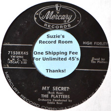 The Platters My Secret / What Does It Matter -Teen Oldies Strong VG 45 7" Vinyl
