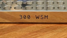 300 WSM - Precision Loading Block - 1" Thick Billet Aluminum (50)
