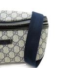 Sac ceinture GUCCI 233269 GG taille suprême bleu marine OCCASION