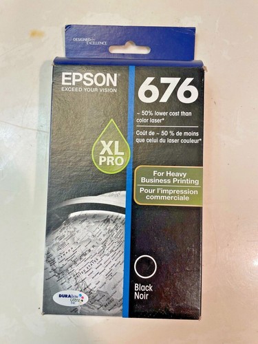 EPSON 676XL Ink Cartridge Black 