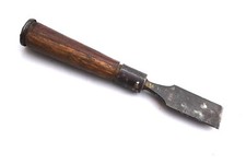 Scalpello falegname legno funzionante ferro vintage Tataki Nomi decorazione f...